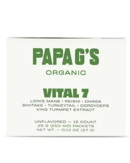Vital 7 Mushroom Extract Powder Packets